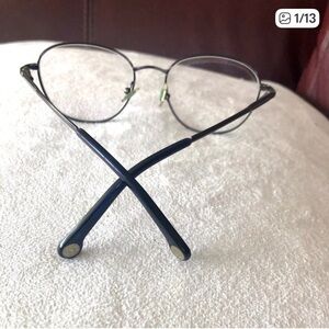 🩶🤍 Brooks Brothers Authentic & Classic Eye Glasses Metal Frame 👓 BB1026